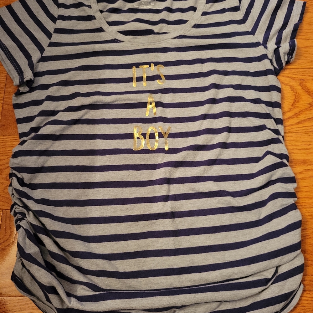 It's a Boy Motherhood Maternity shirt